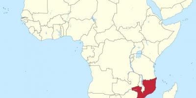 Mapa africi, Mozambiku